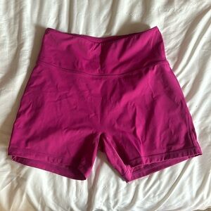 Pink Alphalete Shorts